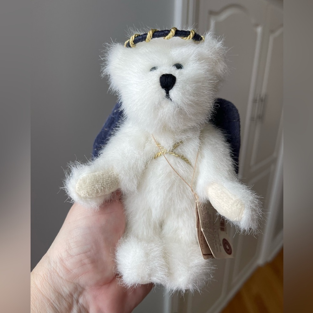 Boyds Bears Little Celeste Angel Bear jointed hard to find